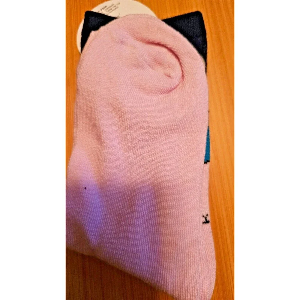 Camping Socks Pink Blue Trailer Tent Van Moon Mountain Travel Vanlife RV NEW